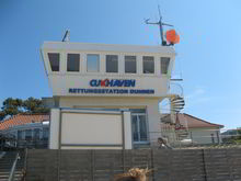 Badestelle 'Nordseestrand Duhnen - Rettungsstation' (Foto: Landkreis Cuxhaven, Gesundheitsamt)