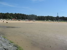 Badestelle 'Nordseestrand Sahlenburg - Wernerwaldstraße'  (Foto: Landkreis Cuxhaven, Gesundheitsamt)