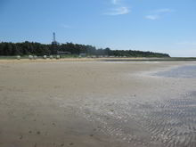 Badestelle 'Nordseestrand Sahlenburg - Wernerwaldstraße' (Foto: Landkreis Cuxhaven, Gesundheitsamt)