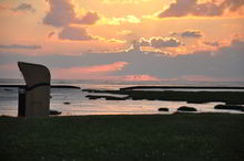 Badestelle 'Nordseestrand Spieka-Neufeld' (Foto: Landkreis Cuxhaven, Gesundheitsamt)