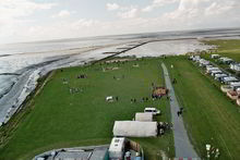 Badestelle 'Nordseestrand Spieka-Neufeld' (Foto: Landkreis Cuxhaven, Gesundheitsamt)