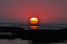 Badestelle 'Nordseestrand Spieka-Neufeld' (Foto: Landkreis Cuxhaven, Gesundheitsamt)