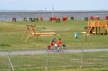 Badestelle 'Nordseestrand Wremen'  (Foto: Landkreis Cuxhaven, Gesundheitsamt)