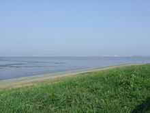 Badestelle 'Nordsee Dollart Dyksterhusen Bohrinsel'  (Foto: Landkreis Leer, Gesundheitsamt)