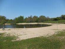 Badestelle 'Inselsee  - DLRG Station' (Foto: Landkreis Lüneburg, Gesundheitsamt)