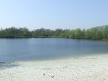 Badestelle 'Badesee Steenfelde - Westoverledingen'  (Foto: Landkreis Leer, Gesundheitsamt)