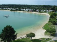 Badestelle 'Steller See / Groß Mackenstedt' (Foto: Helge de Buhr, Campingplatz Steller See)