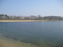 Badestelle 'Heidesee (Baggersee)' (Foto: Landkreis Vechta, Gesundheitsamt)