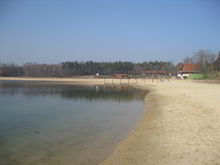 Badestelle 'Heidesee (Baggersee)' (Foto: Landkreis Vechta, Gesundheitsamt)