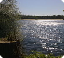 Badestelle 'Badesee (Erholungsgebiet) Quendorf' (Foto: Landkreis Grafschaft Bentheim, Gesundheitsamt)