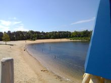 Badestelle 'Badesee (Erholungsgebiet) Quendorf' (Foto: Landkreis Grafschaft Bentheim, Gesundheitsamt)