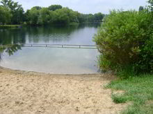 Badestelle 'Kiessee Heisede' (Foto: Landkreis Hildesheim, Gesundheitsamt)