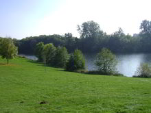 Badestelle 'Tonkuhle Blauer Kamp'  (Foto: Landkreis Hildesheim, Gesundheitsamt)