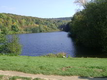 Badestelle 'Tonkuhle Blauer Kamp' (Foto: Landkreis Hildesheim, Gesundheitsamt)