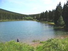 Badestelle 'Oberer Grumbacher Teich'  (Foto: Landkreis Goslar)